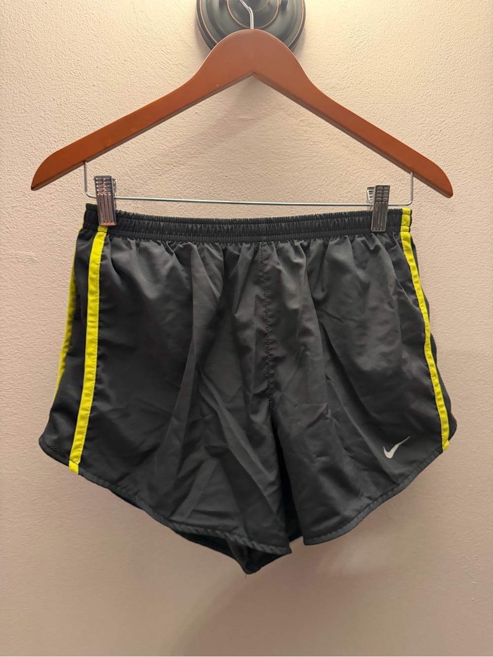 Nike Gray Athletic Shorts with Elastic Waist